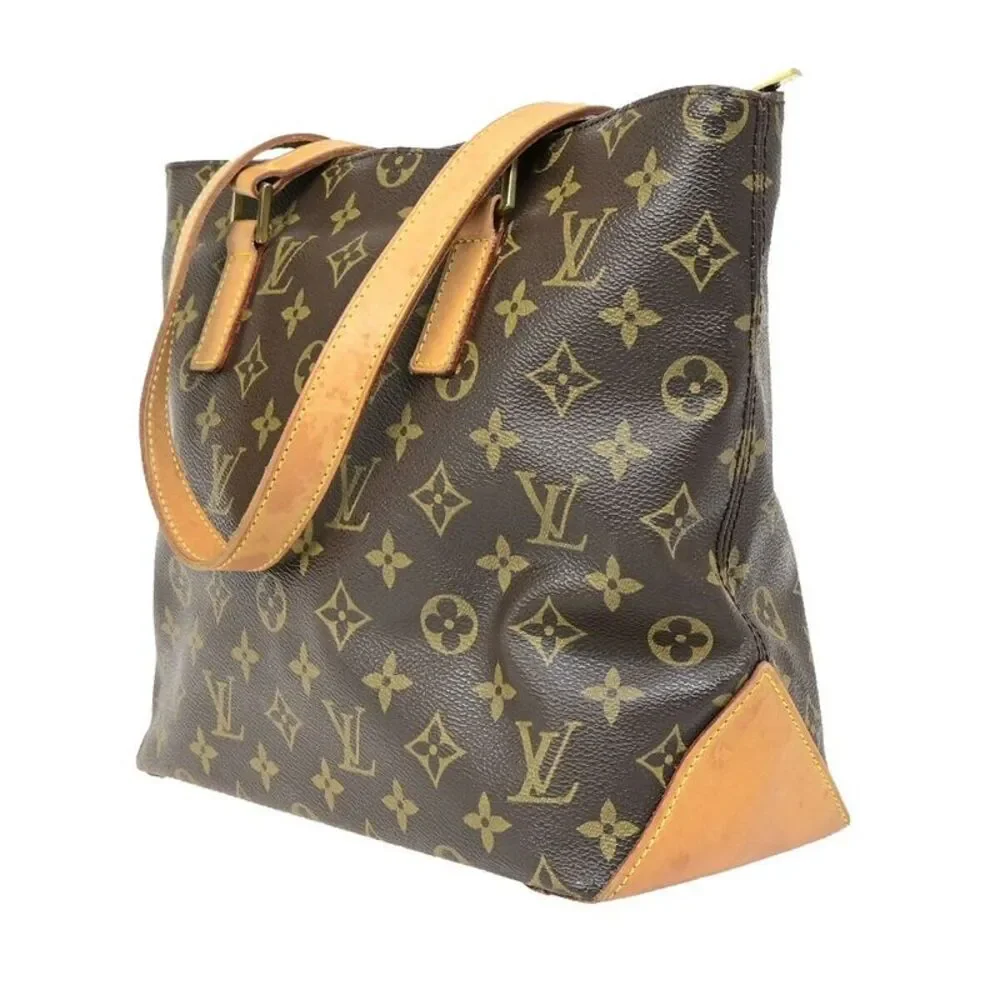 Louis Vuitton Cabas Piano Brown Canvas Shoulder Bag (Pre-Owned) - Picture 12 of 12